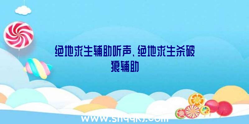 绝地求生辅助听声、绝地求生杀破狼辅助