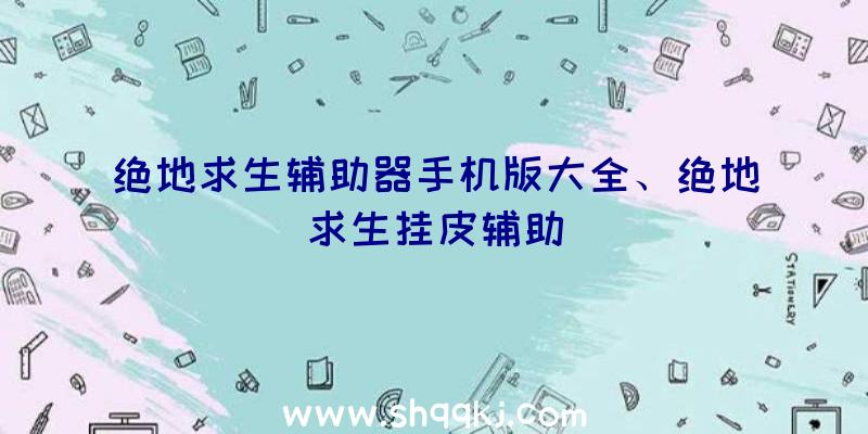 绝地求生辅助器手机版大全、绝地求生挂皮辅助