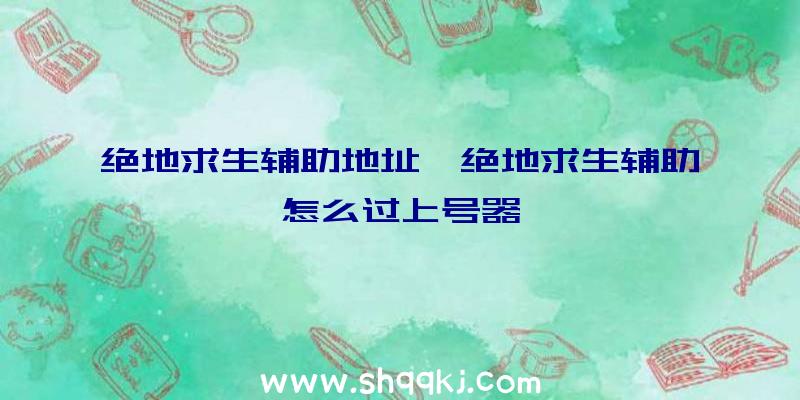 绝地求生辅助地址、绝地求生辅助怎么过上号器