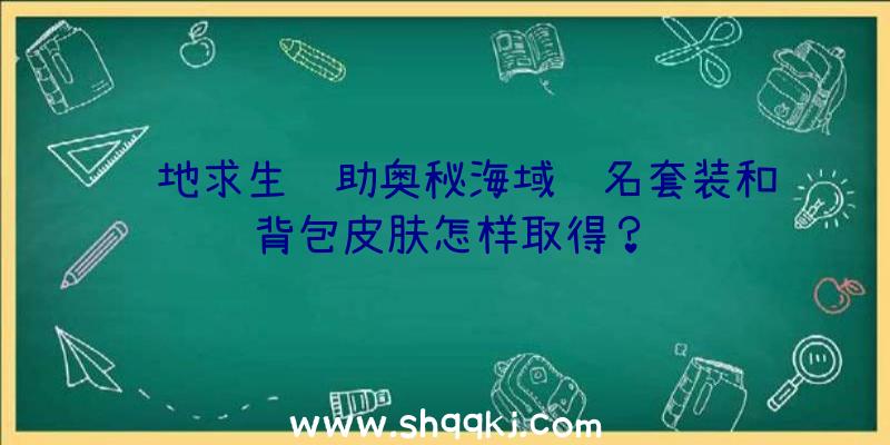 绝地求生辅助奥秘海域联名套装和背包皮肤怎样取得？