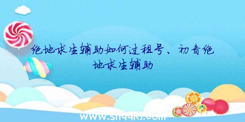 绝地求生辅助如何过租号、初音绝地求生辅助