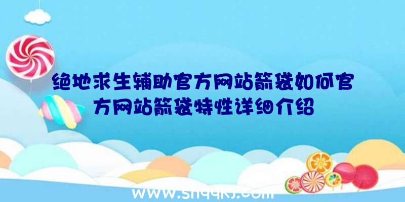 绝地求生辅助官方网站箭袋如何官方网站箭袋特性详细介绍