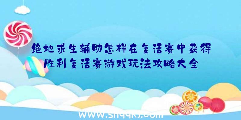 绝地求生辅助怎样在复活赛中获得胜利复活赛游戏玩法攻略大全