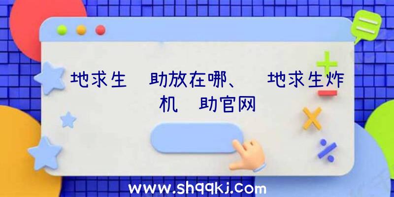 绝地求生辅助放在哪、绝地求生炸飞机辅助官网