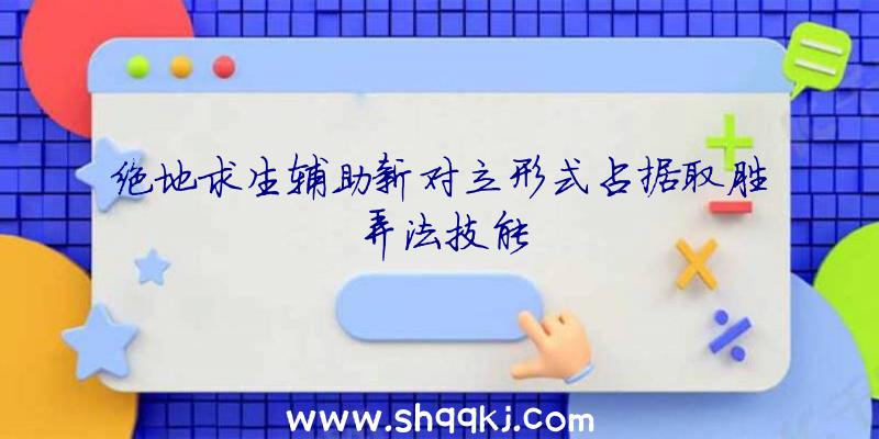 绝地求生辅助新对立形式占据取胜弄法技能