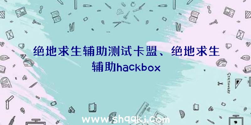 绝地求生辅助测试卡盟、绝地求生辅助hackbox