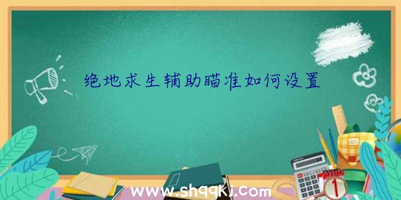 绝地求生辅助瞄准如何设置