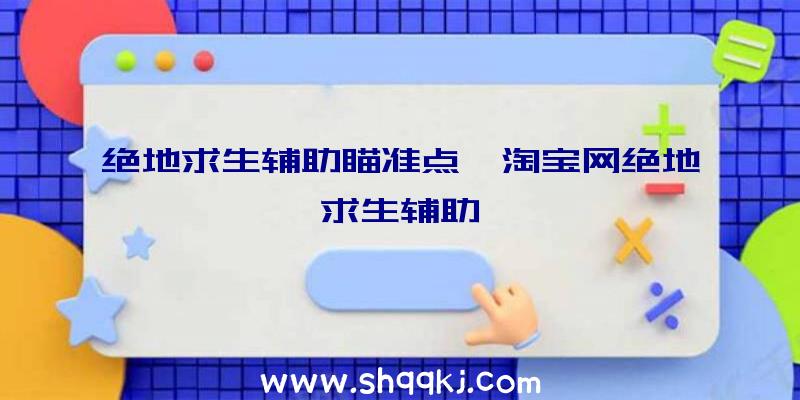 绝地求生辅助瞄准点、淘宝网绝地求生辅助