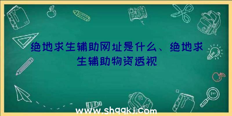 绝地求生辅助网址是什么、绝地求生辅助物资透视