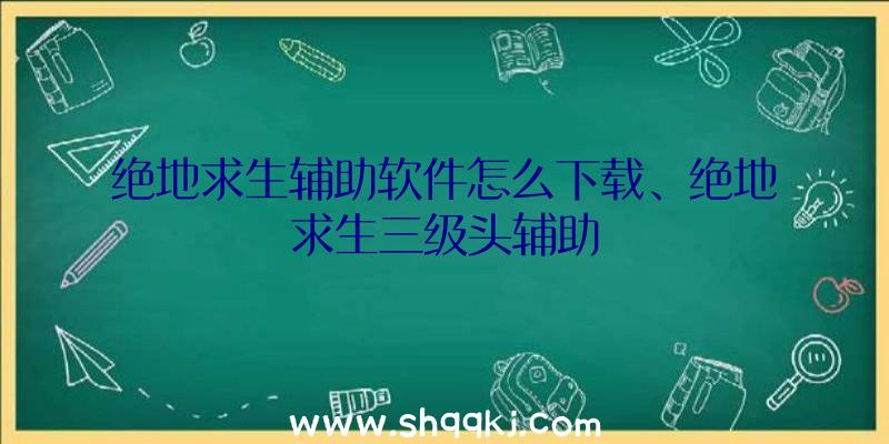 绝地求生辅助软件怎么下载、绝地求生三级头辅助