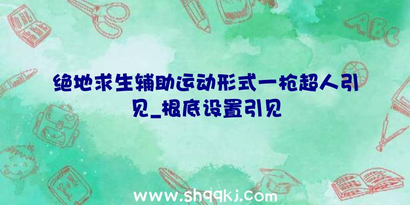 绝地求生辅助运动形式一枪超人引见_根底设置引见