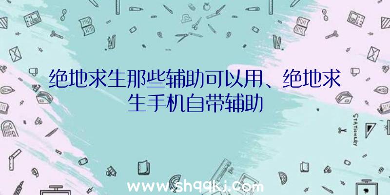 绝地求生那些辅助可以用、绝地求生手机自带辅助