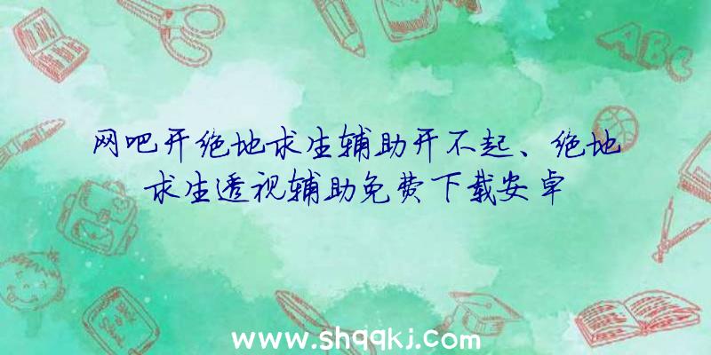 网吧开绝地求生辅助开不起、绝地求生透视辅助免费下载安卓