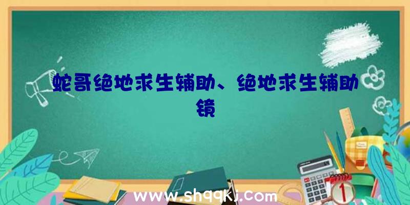 蛇哥绝地求生辅助、绝地求生辅助镜