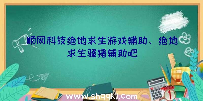 顺网科技绝地求生游戏辅助、绝地求生骚猪辅助吧