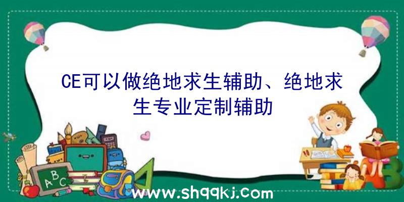 CE可以做绝地求生辅助、绝地求生专业定制辅助