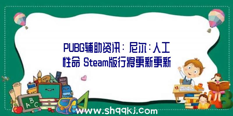 PUBG辅助资讯：《尼尔：人工性命》Steam版行将更新更新后玩家将能以波动60FPS玩耍