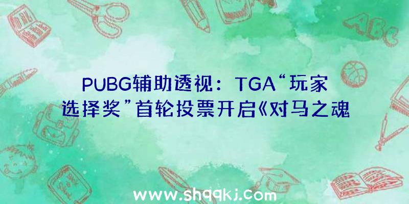 PUBG辅助透视：TGA“玩家选择奖”首轮投票开启《对马之魂》《哈迪斯》《蜘蛛侠》等5款年夜作票数最多