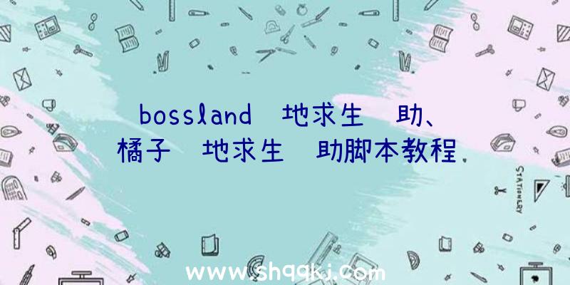 bossland绝地求生辅助、橘子绝地求生辅助脚本教程