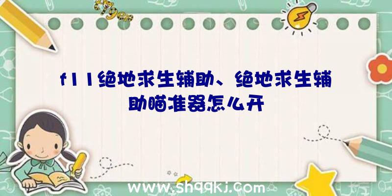 f11绝地求生辅助、绝地求生辅助瞄准器怎么开