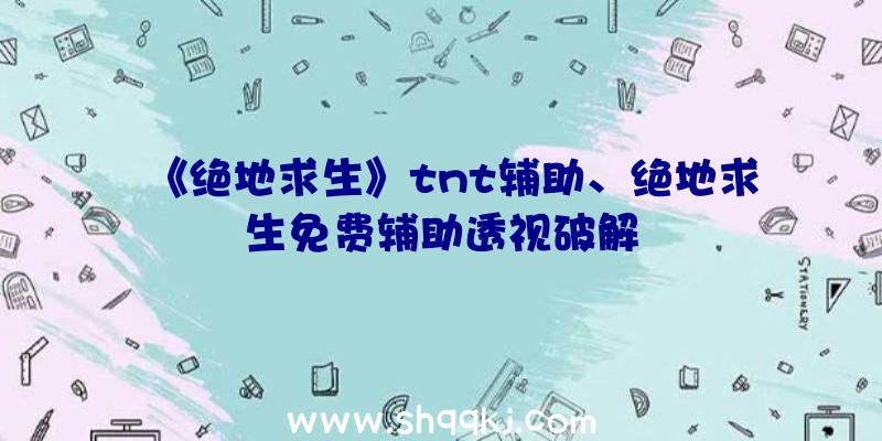 《绝地求生》tnt辅助、绝地求生免费辅助透视破解