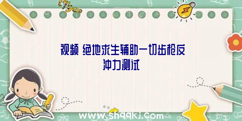 【视频】绝地求生辅助一切步枪反冲力测试