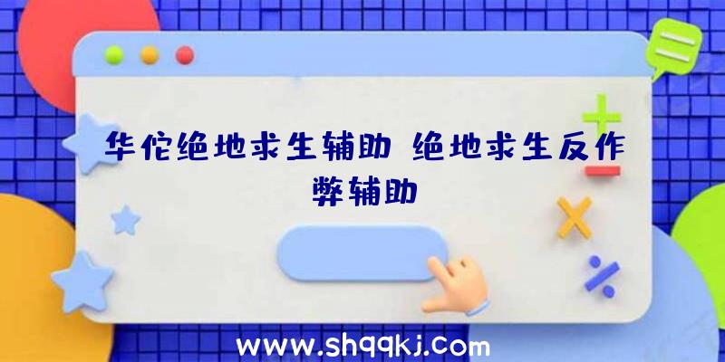 华佗绝地求生辅助、绝地求生反作弊辅助