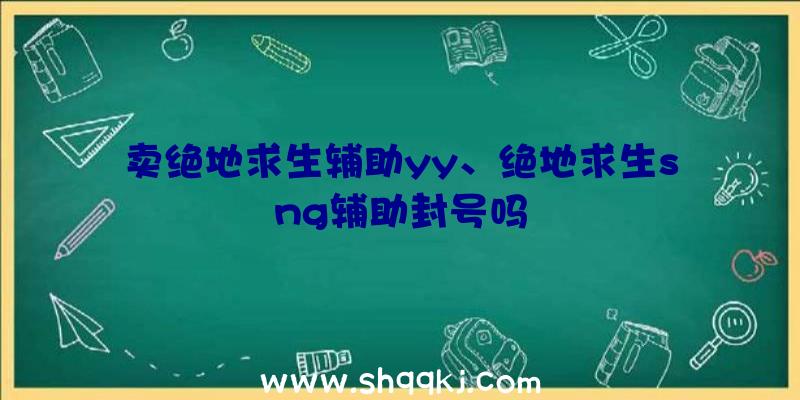 卖绝地求生辅助yy、绝地求生sng辅助封号吗