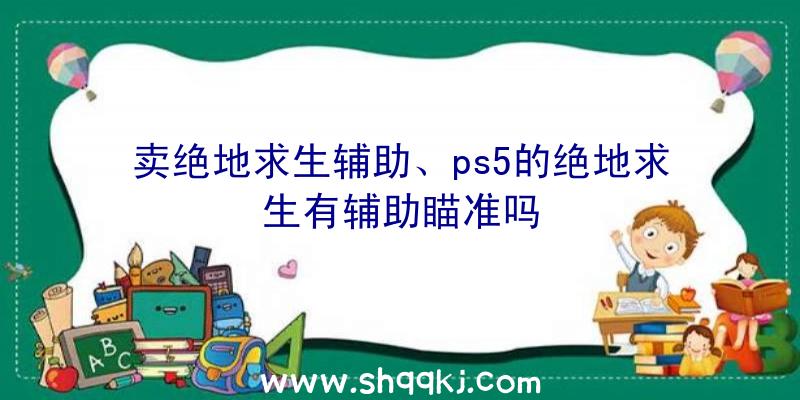 卖绝地求生辅助、ps5的绝地求生有辅助瞄准吗