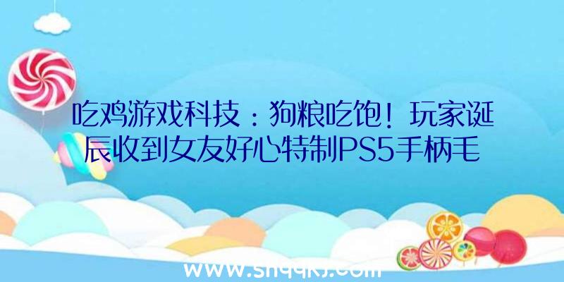 吃鸡游戏科技：狗粮吃饱！玩家诞辰收到女友好心特制PS5手柄毛绒玩具