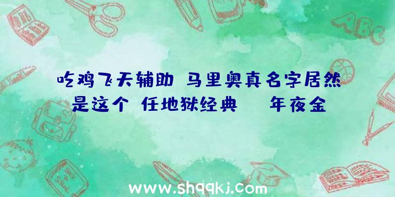 吃鸡飞天辅助：马里奥真名字居然是这个？任地狱经典IP《年夜金刚》迎40周年前画师图赏