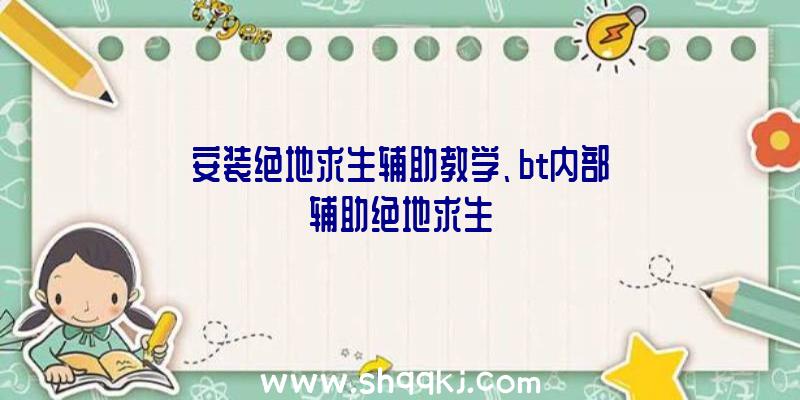 安装绝地求生辅助教学、bt内部辅助绝地求生