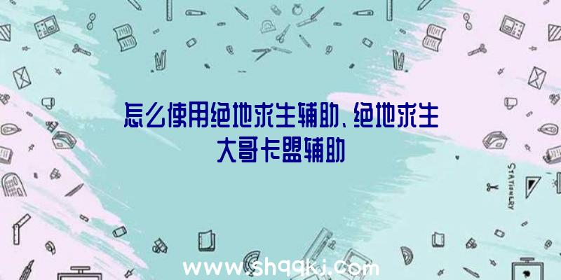 怎么使用绝地求生辅助、绝地求生大哥卡盟辅助