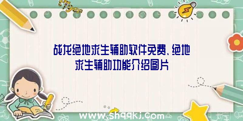 战龙绝地求生辅助软件免费、绝地求生辅助功能介绍图片