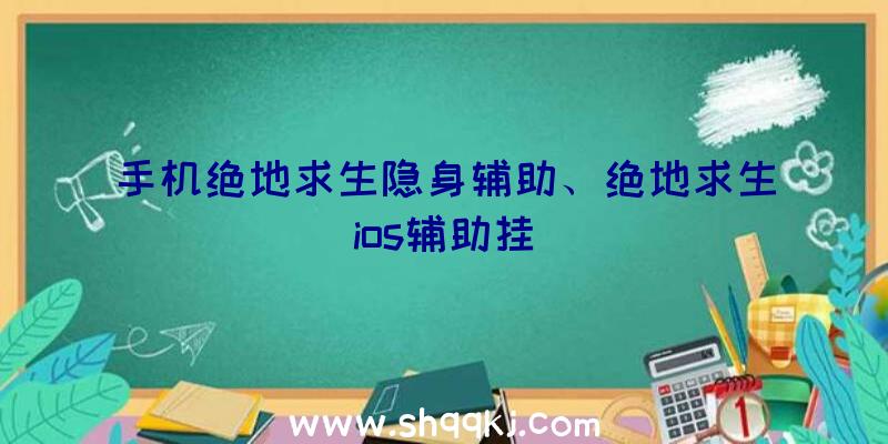 手机绝地求生隐身辅助、绝地求生ios辅助挂