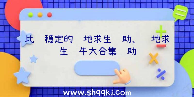 比较稳定的绝地求生辅助、绝地求生红牛大合集辅助