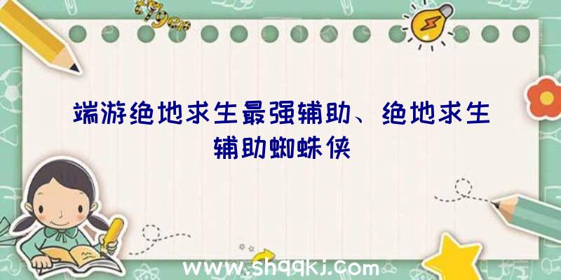 端游绝地求生最强辅助、绝地求生辅助蜘蛛侠