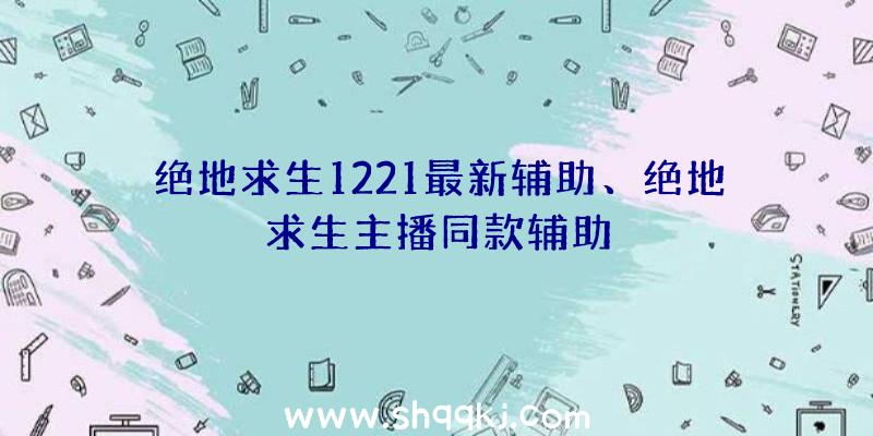 绝地求生1221最新辅助、绝地求生主播同款辅助