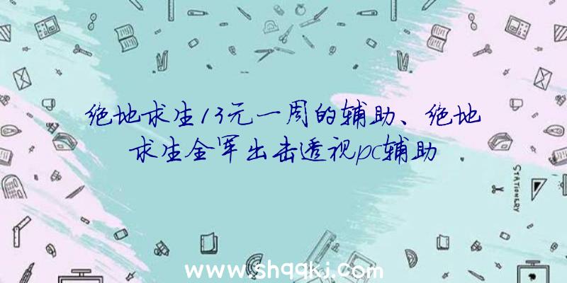 绝地求生13元一周的辅助、绝地求生全军出击透视pc辅助