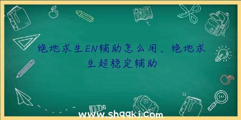 绝地求生EN辅助怎么用、绝地求生超稳定辅助