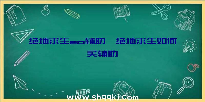 绝地求生eo辅助、绝地求生如何买辅助