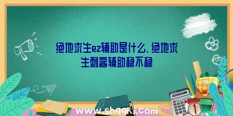 绝地求生ez辅助是什么、绝地求生刺客辅助稳不稳