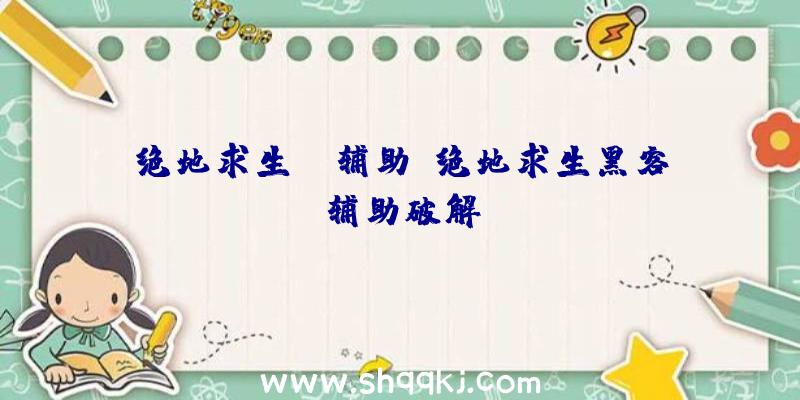 绝地求生gl辅助、绝地求生黑客辅助破解