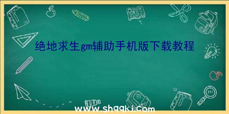 绝地求生gm辅助手机版下载教程