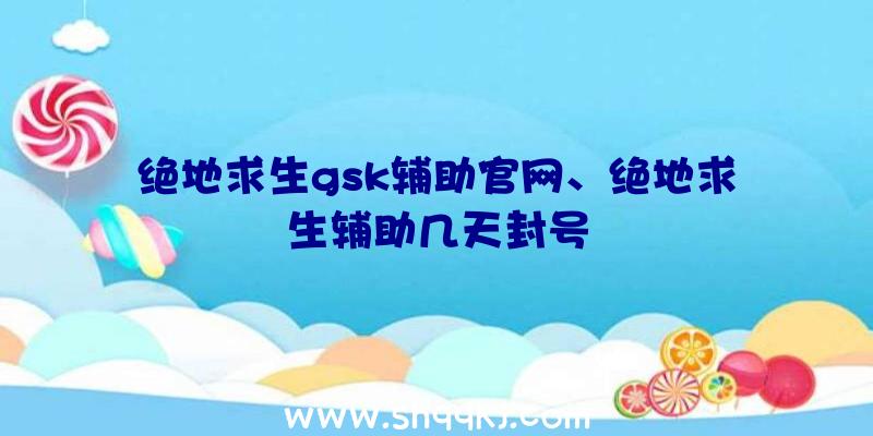 绝地求生gsk辅助官网、绝地求生辅助几天封号