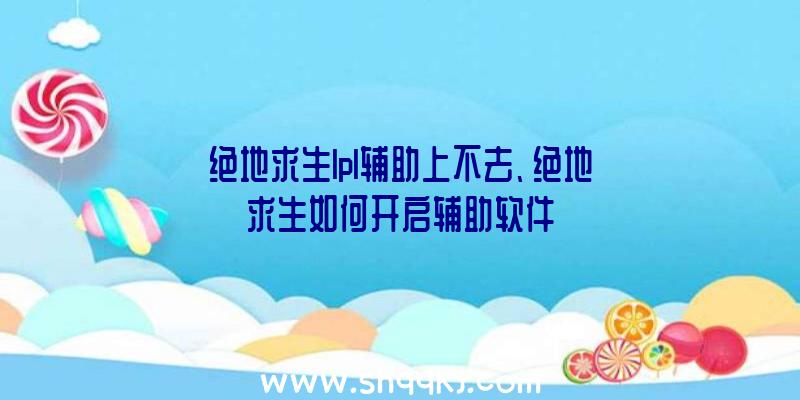 绝地求生lpl辅助上不去、绝地求生如何开启辅助软件