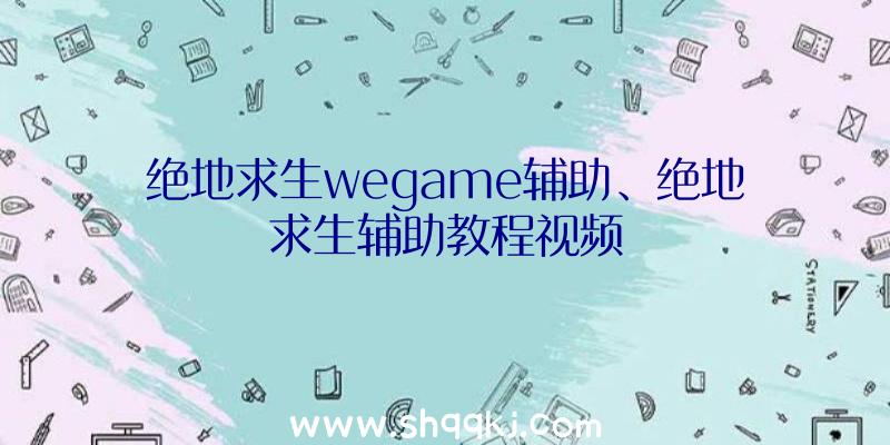 绝地求生wegame辅助、绝地求生辅助教程视频