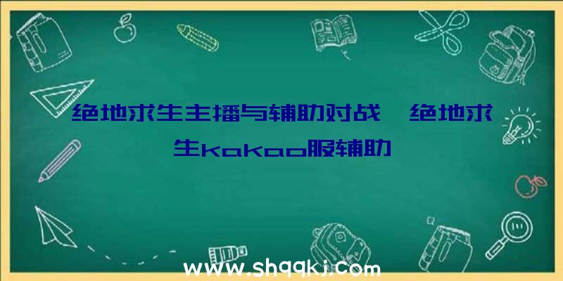 绝地求生主播与辅助对战、绝地求生kakao服辅助