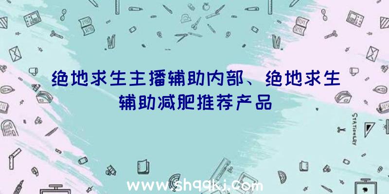 绝地求生主播辅助内部、绝地求生辅助减肥推荐产品