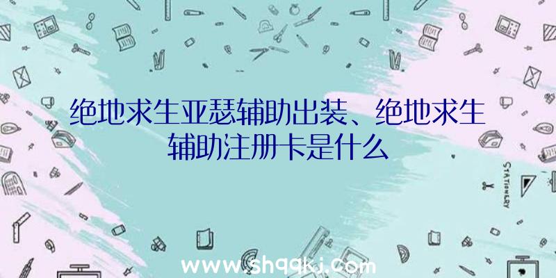 绝地求生亚瑟辅助出装、绝地求生辅助注册卡是什么